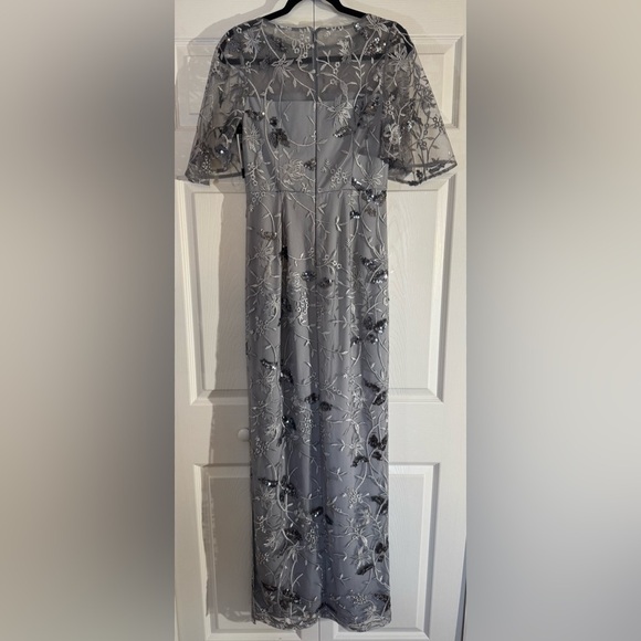JS Collections Daphne Flutter Column Gown NWT - Picture 10 of 10